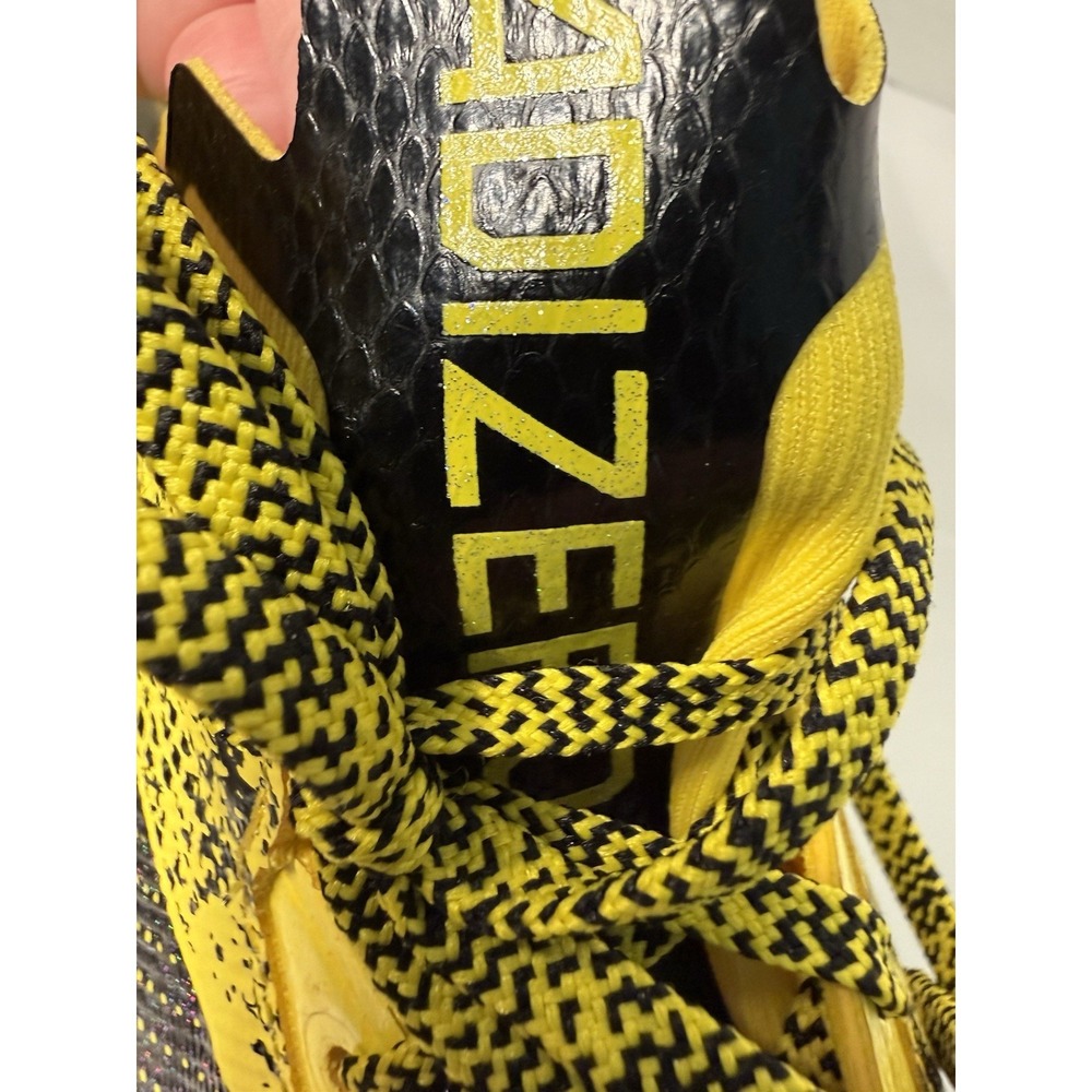 New adidas Mens 15 ADIZERO ELECTRIC II Exotic Speed Football Cleat Yellow IE3893 - Picture 7 of 16